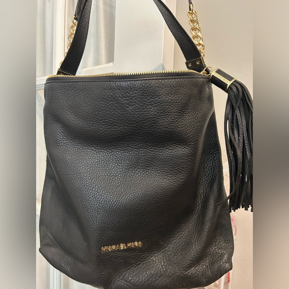 Michael Kors Large Zip Hobo Bag with Tassle